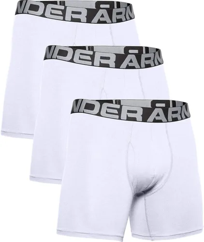 Miniatura 3 de Under Armour Boxerjock de algodón cargado para hombre de 6 pulgadas, paquete de 3