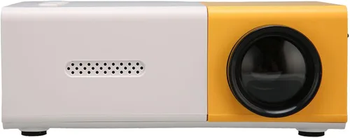 Mini proyector portátil HD 1080P para películas y juegos, compacto y ligero, USB y conectividad, ideal para viajes, campamento y entretenimiento en