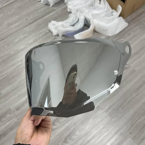 Miniatura 13 de Escudo para LS2 Explorer, Explorer Carbon,MX701 Casco Visera Protección UV Lentes Para Casco De Moto (película antivaho)