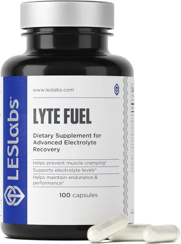 Suplemento alimenticio con electrolitos para recuperar la hidratación y minimizar los calambres musculares Lyte Fuel, con magnesio, sodio y cromo,