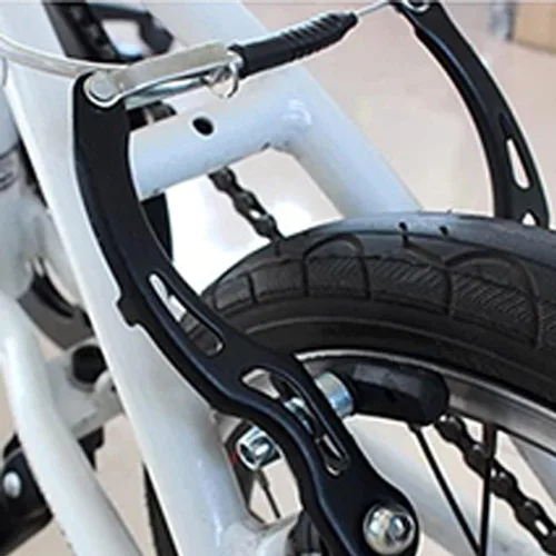 Miniatura 5 de Lomodo 6 accesorios de freno de bicicleta que incluyen 2 palancas de freno de aleación de aluminio (0.9 in de diámetro) y 2 pares de frenos en V y 2