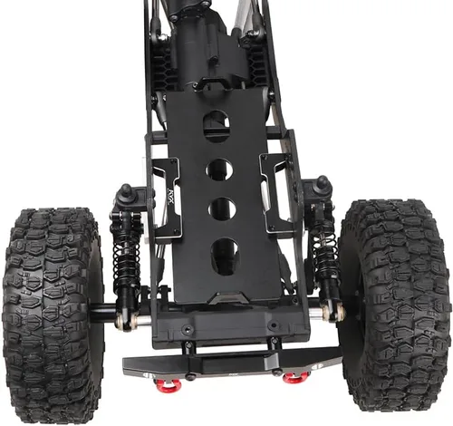 Miniatura 3 de KYX Carreras CNC mecanizado aluminio bandeja de batería actualizaciones piezas accesorios para 1/10 RC Crawler coche Axial SCX10 PRO