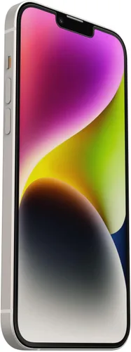 Miniatura 4 de OtterBox ALPHA GLASS Series - Protector de pantalla antimicrobiano para iPhone 14 Plus, respuesta táctil impecable, resistente a las huellas