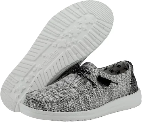 Miniatura 16 de Hey Dude Wendy - Zapatos de mujer, mocasines sin cordones para mujer, cómodos y ligeros