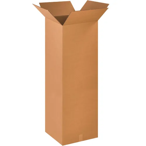 Miniatura 40 de BOX USA Cajas de envío medianas de 10 pulgadas de largo x 10 pulgadas de ancho x 18 pulgadas de alto, paquete de 25 cajas de cartón para envío