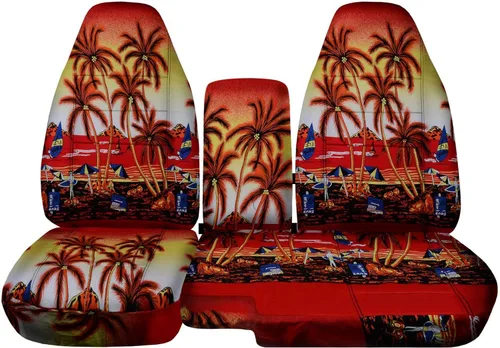 Miniatura 8 de Totally Covers Compatible con Ford Ranger/Explorer Mazda Navajo/B-Series Hawaiian Truck/SUV 1991-1997 (banco dividido 60/40) con consola