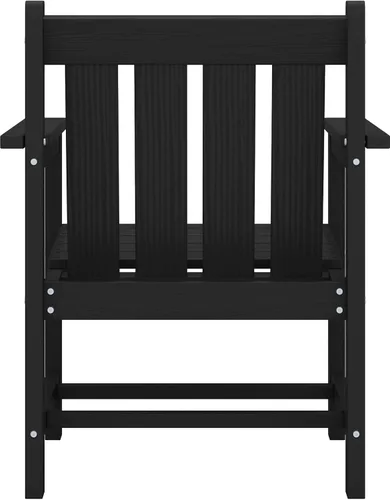 Miniatura 12 de SERWALL - Juego de muebles de patio bistró de 3 piezas, juego de sillas Adirondack para todo clima con mesa auxiliar, juego de muebles de patio al
