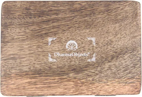 Miniatura 6 de KayJayStyles - Caja de almacenamiento de madera para la joyería, tallada a mano Yin Yang