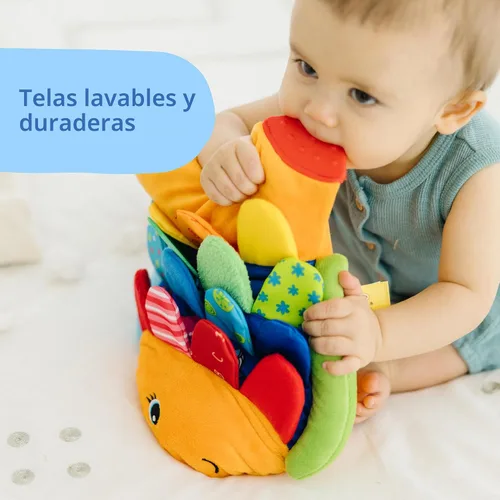 Miniatura 8 de Melissa & Doug Flip pescado suave juguete de bebé.
