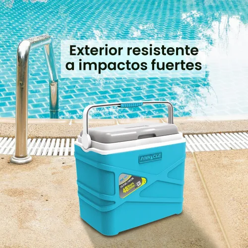 Miniatura 6 de Pinnacle Lonchera térmica térmica de 10 litros – Enfriador duro portátil para campamento/picnic – Coolbox se mantiene fresco durante 48 horas.