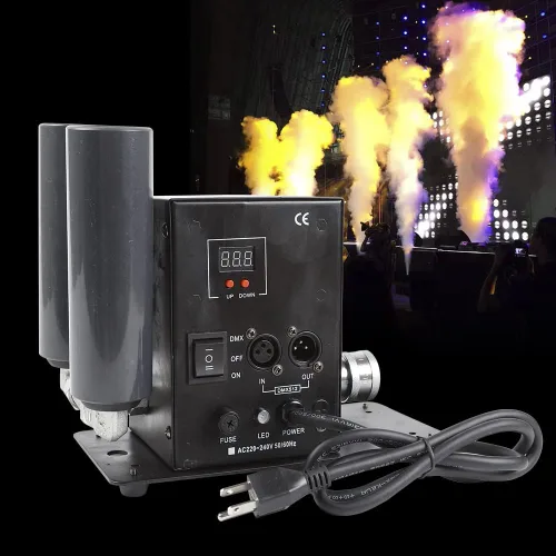 Miniatura 17 de Máquina de humo de chorro de CO2 Máquina de humo de chorro de CO2 150 W Cañón DMX columna de aire Máquina de chorro de CO2 6 MPa Night Club Bar DJ