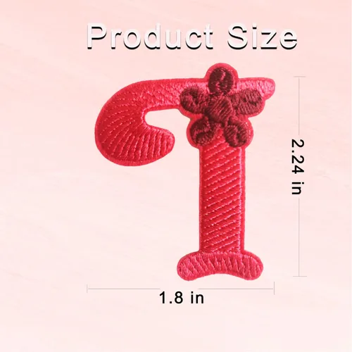 Miniatura 2 de 5 parches de letras de felpilla con iniciales, parches para planchar con brillantina universitarios, parches para coser para ropa, sombrero, camisa