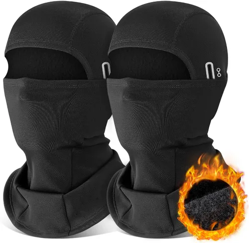 Miniatura 17 de Pasamontañas de invierno para hombres y mujeres, resistente al viento, máscara térmica para clima frío, para ciclismo, esquí, escalada
