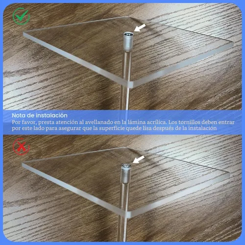 Miniatura 4 de TEKXYZ Soporte de globo acrílico transparente de 15.75 pulgadas de altura para decoración de centro de mesa, juego de 4