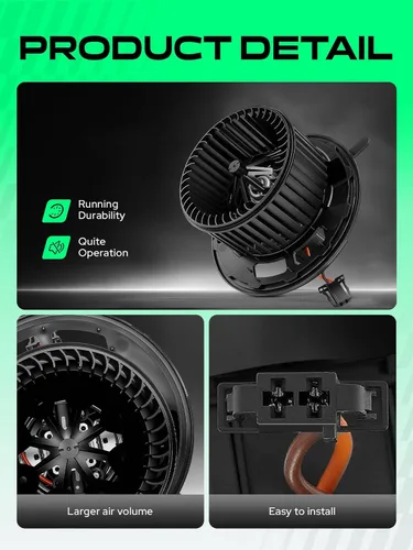 Miniatura 5 de Conjunto del motor del ventilador del calentador del A/C para BMW X5 X3 X1 M3 Z4 128i 135i 135is 1 Series M 323i 325i 328i 330i 335i