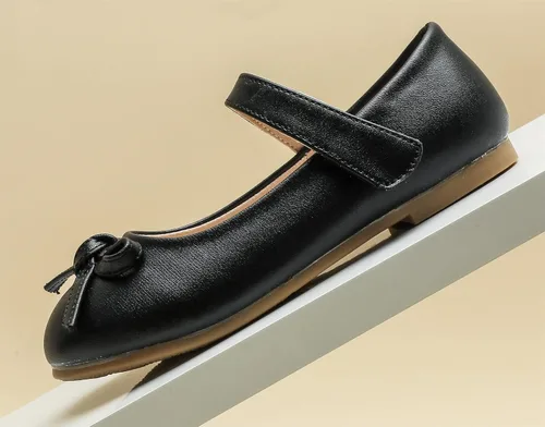 Miniatura 2 de kkdom Zapatos de vestir para niña, zapatos planos de ballet Mary Jane, zapatos escolares para niños pequeñosniños grandes