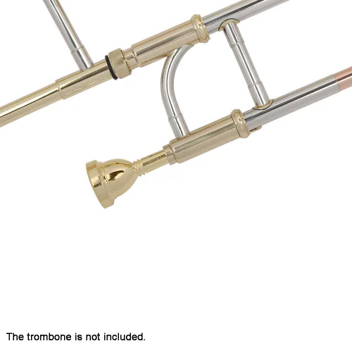 Miniatura 5 de Andoer boquilla para trombón alto, 6.5 AL, plata u oro, Dorado