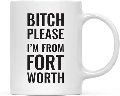 Miniatura 13 de Andaz Press Taza de café de 11 onzas, regalo de broma, Bitch Please I'm from Alabama, paquete de 1, incluye caja de regalo, divertidas ideas