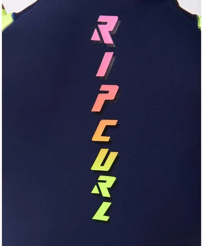 Miniatura 6 de Rip Curl Traje de neopreno corto G Bomb para mujer de 0.039 in, sin mangas, color rosa marino, fácil de estirar