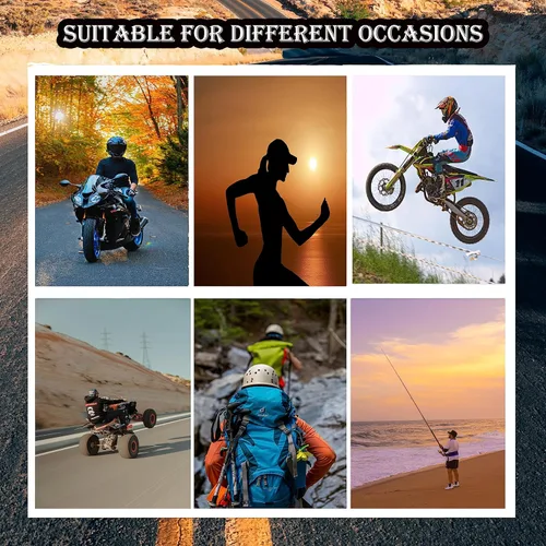 Miniatura 5 de Guantes de motocicleta Fast Passion para hombres/mujeres - Guantes de bicicleta todoterreno y motocross con características antideslizantes