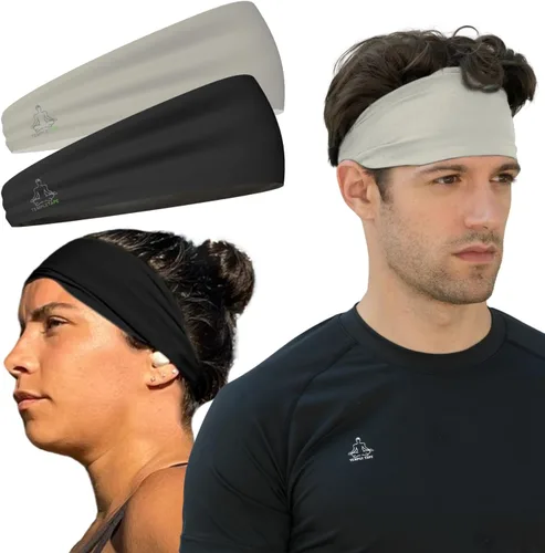 Miniatura 19 de Bandas de sudor Temple Tape - Diademas de entrenamiento para mujeres y hombres - Bandas de sudor para hombres - Bandas de sudor para deportes