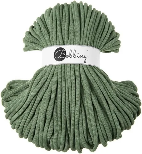 Miniatura 13 de Bobbiny - Cordón trenzado jumbo de 9 mm para macramé (color rojo vino), 108 yardas/330 pies