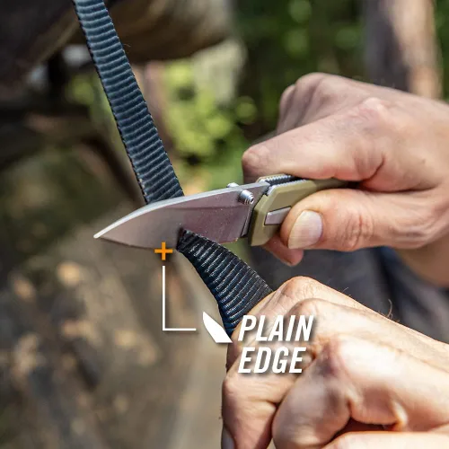Miniatura 5 de Gerber Gear Fuse - Cuchillo de bolsillo, hoja de borde plano de 3.3 pulgadas, color negro