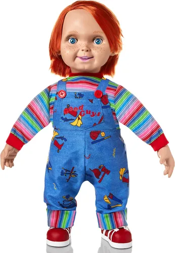 Miniatura 2 de Spirit Halloween Muñeca Chucky Good Guys de 24 pulgadas, multicolor