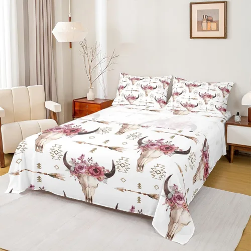 Miniatura 21 de Juego de sábanas de princesa con lazo rosa para niños, tamaño individual, zapatos de ballet, juego de ropa de cama de dibujos animados de oso