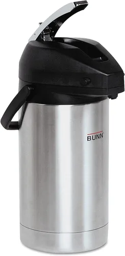 Miniatura 2 de BUNN - BUN321300000 32130.0000 3.0000 Airpot de acción de palanca de 3.0 litros, acero inoxidable