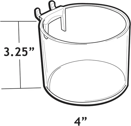 Miniatura 2 de Azar Displays 224051-10pack 4" Diámetro Copa Display (Pack de 10)