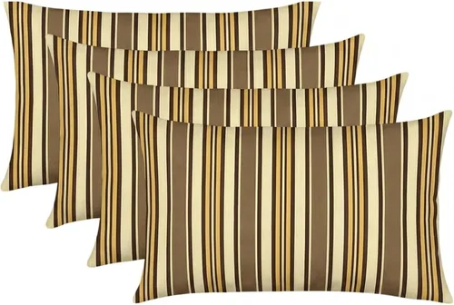 Miniatura 36 de RSH DECOR: Sunbrella - Juego de 4 almohadas lumbares, 20 x 12 pulgadas, tela de rendimiento resistente al agua y a la decoloración, fundas