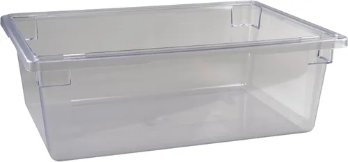 Miniatura 4 de Winco Caja de almacenamiento de alimentos de policarbonato, 12 x 18 x 3-1/2 pulgadas