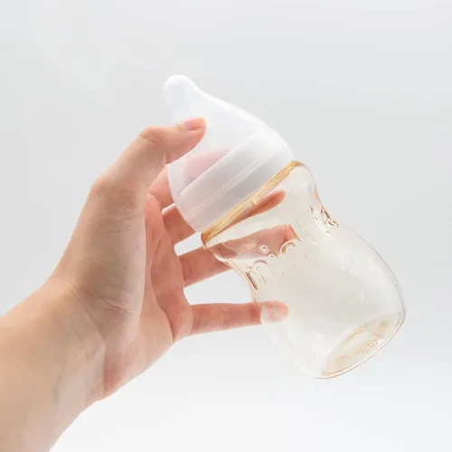 Miniatura 6 de Minbie Biberón para lactancia materna de 3 meses, kit sin BPA
