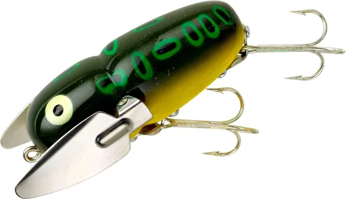 Heddon Crazy Crawler - Señuelo de pesca de Topwater de acción salvaje Rana toro