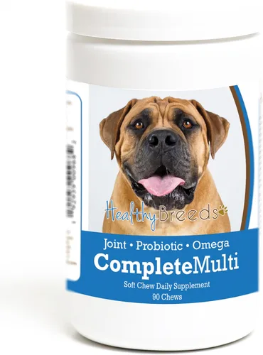 Miniatura 61 de Healthy Breeds Pug todo en uno multivitamínico suave masticable 60