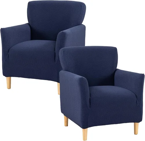 Miniatura 86 de Fundas de jacquard para sillón de banquete, fundas suaves para sillón, fundas elásticas de 1 pieza para sala de estar, funda antideslizante