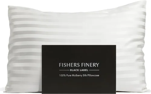 Miniatura 14 de Funda de almohada 100 % de seda pura de morera Fishers Finery de 30 mm (3/16 pulgadas), con calidad certificada por Good Houskeeping