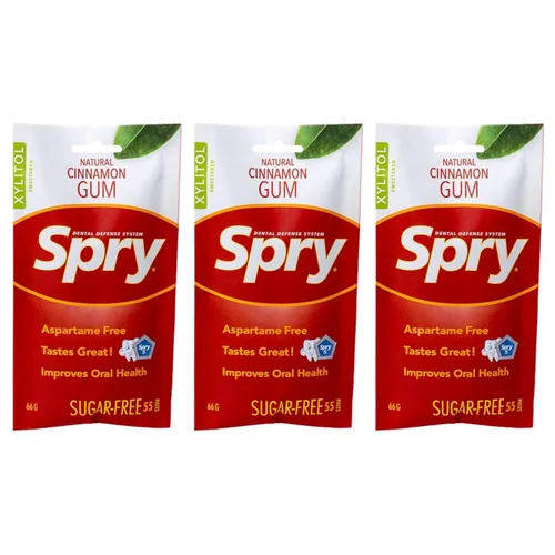 Miniatura 15 de Spry On The Go Fresh Chicle Natural de Xilitol Sistema de Defensa Dental - Sin Aspartamo, Sin Azúcar, Sin OMG (Menta, 55 Unidades - Paquete de 1)