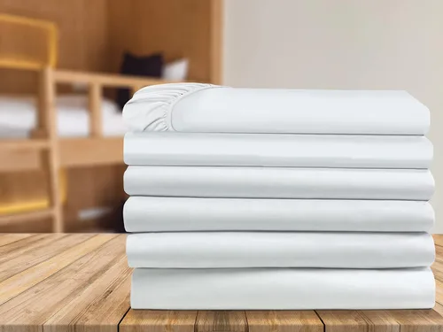 Miniatura 20 de Elegant Comfort Paquete de 6 sábanas bajeras bajeras de 1500 hilos, calidad prémium hotelera, bolsillo profundo, sin arrugas, resistentes a