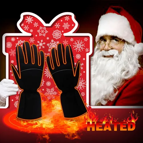 Miniatura 9 de Guantes calefactados, guantes eléctricos calefactados para campamento, calentadores de manos, guantes cálidos de invierno para hombres y mujeres