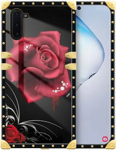 Miniatura 7 de DAIZAG Funda compatible con Samsung Galaxy Note 10 Plus, decoración dorada de mujer de fe, funda protectora de TPU suave antiarañazos