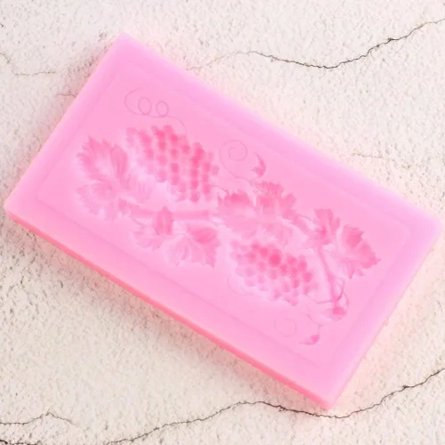 Miniatura 3 de 1 molde de silicona de hojas de uva para bricolaje, hecho a mano, helado, magdalena, decoración de pasteles, gelatina, molde de jabón, pasta
