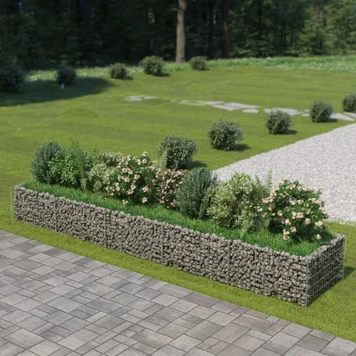Miniatura 18 de Gabion cama elevada, cestas de gaviones, camas de jardín galvanizadas, gaviones, pared de gaviones, alta capacidad de carga, acero galvanizado 35.4