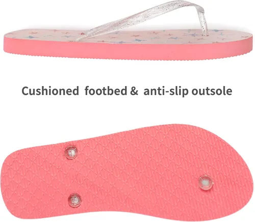 Miniatura 3 de Ataiwee Chanclas para niña, sandalias con estampado de frutas.
