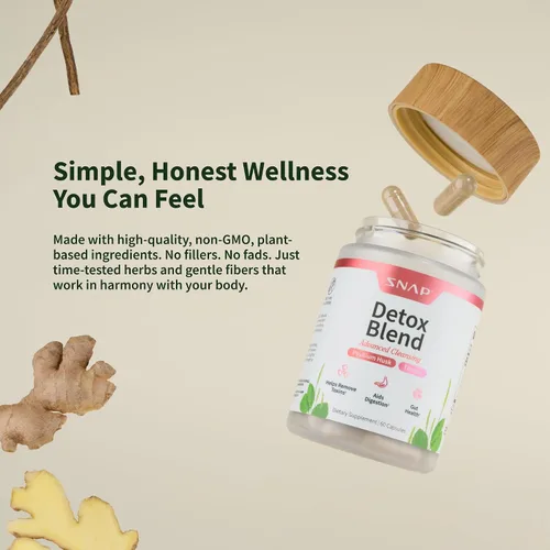Miniatura 7 de Snap Supplements Cápsulas de limpieza desintoxicante - Mezcla avanzada para desintoxicación y limpieza de todo el cuerpo, eliminar toxinas, mejorar