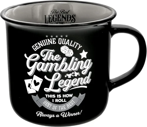 Miniatura 9 de Pavilion Gift Company - Taza de cerámica de 13 onzas, taza de café de doble cara, taza de café para pesca, golf, caza, juego, pickleball, cerveza