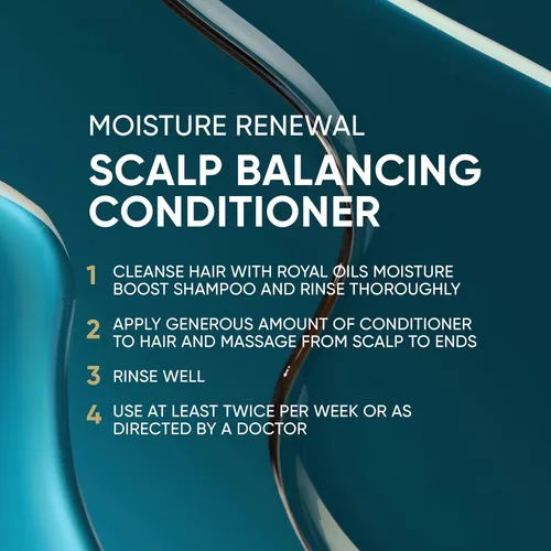Miniatura 6 de Head & Shoulders Royal Oils Champú y Acondicionador Anti-Caspa Paquete Doble, 1% Piritiona de Zinc, Para Cabello Rizado, Cabello Enrulado, Alivio