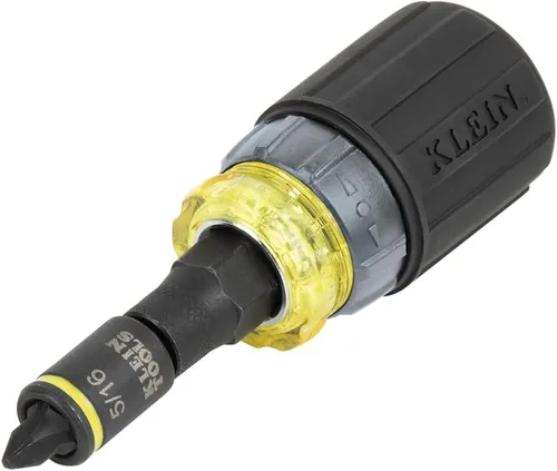 Miniatura 14 de Klein Tools 32500HDRT KNECT - Destornillador de trinquete, destornillador multibroca/destornillador de tuerca, herramienta 11 en 1 con clasificación