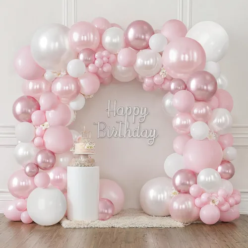 Miniatura 9 de Kit de arco de globos azul, blanco y plateado, globos azul marino y blancos con globos metálicos de confeti azul claro, azul oscuro y plateado, Azul